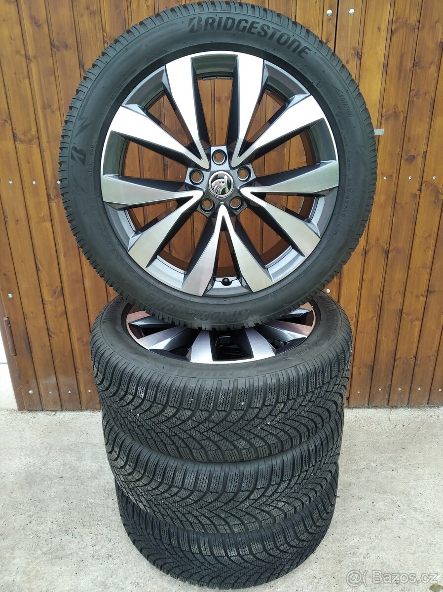 Prodám zánovní zimní sadu Škoda Kodiaq 2 19"