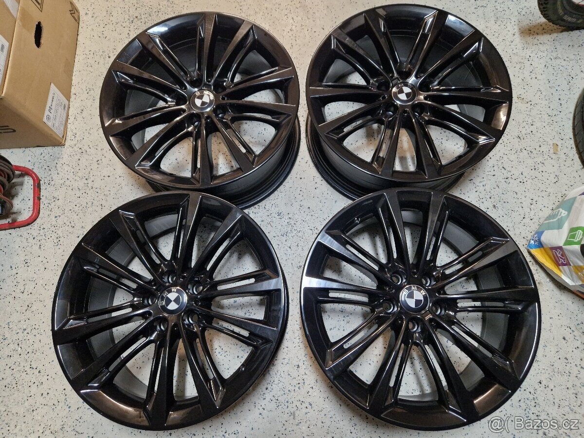 original BMW 5 F10 F11 6 F06 F12 F13 M464 cerne 20 5x120 - [