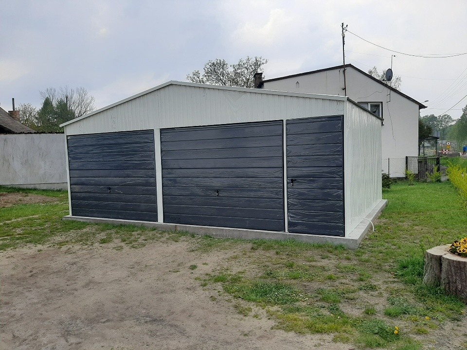 Plechová garáž 7x6