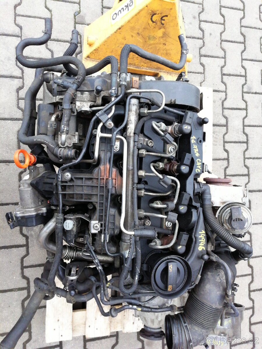 Motor Audi,VW,Škoda,Seat 1.6TDI-77kw-CAYC