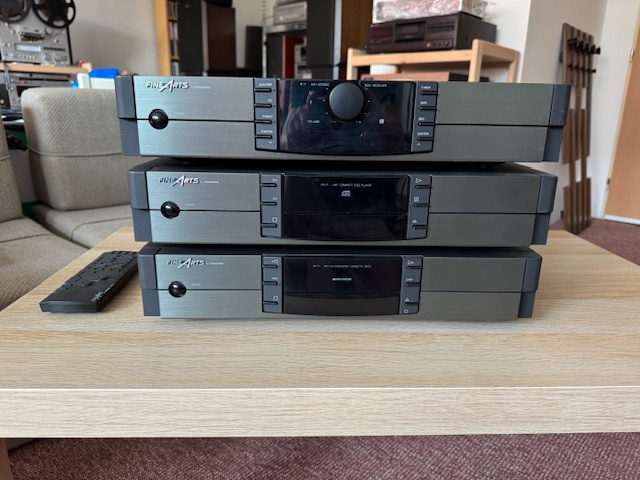 Grundig Fine Arts R11, CD 11, CF 11 - sestava
