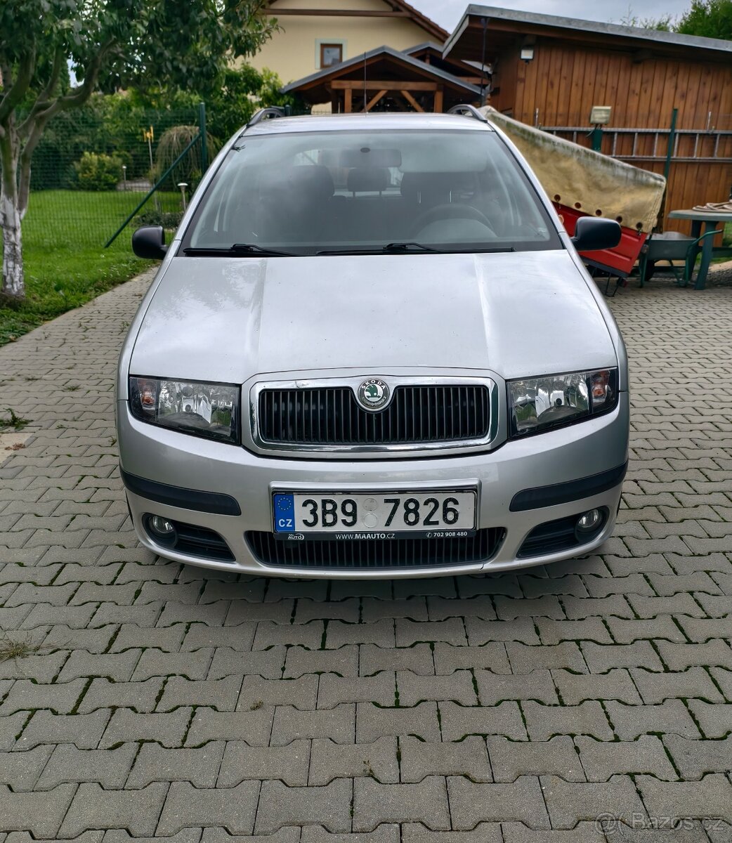 Škoda Fabia Kombi 1.2 HTP 47 kW KLIMATIZACE