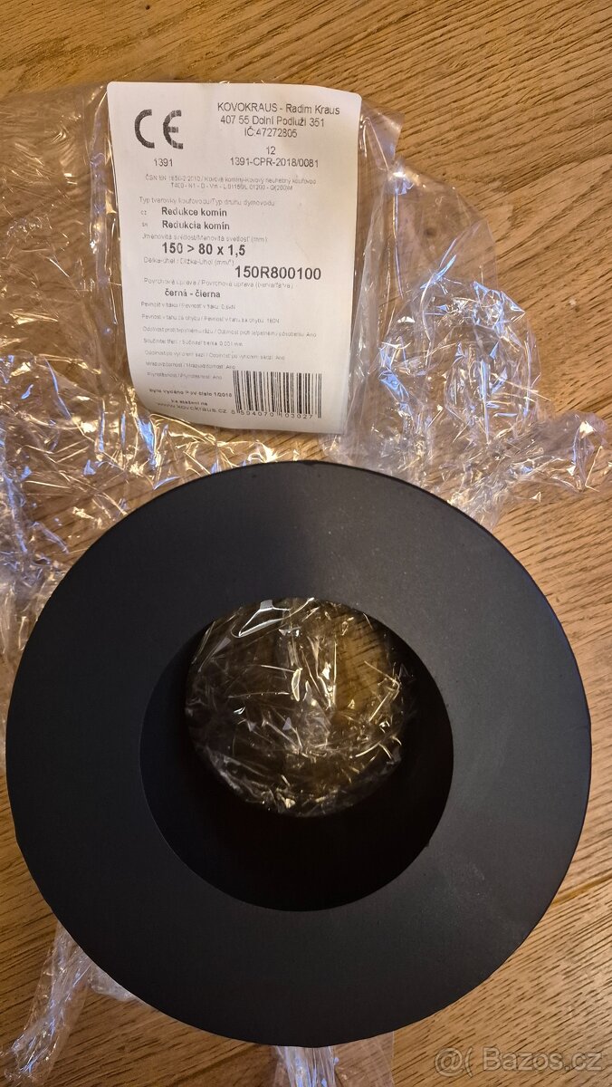 Komínová redukce 150/80mm