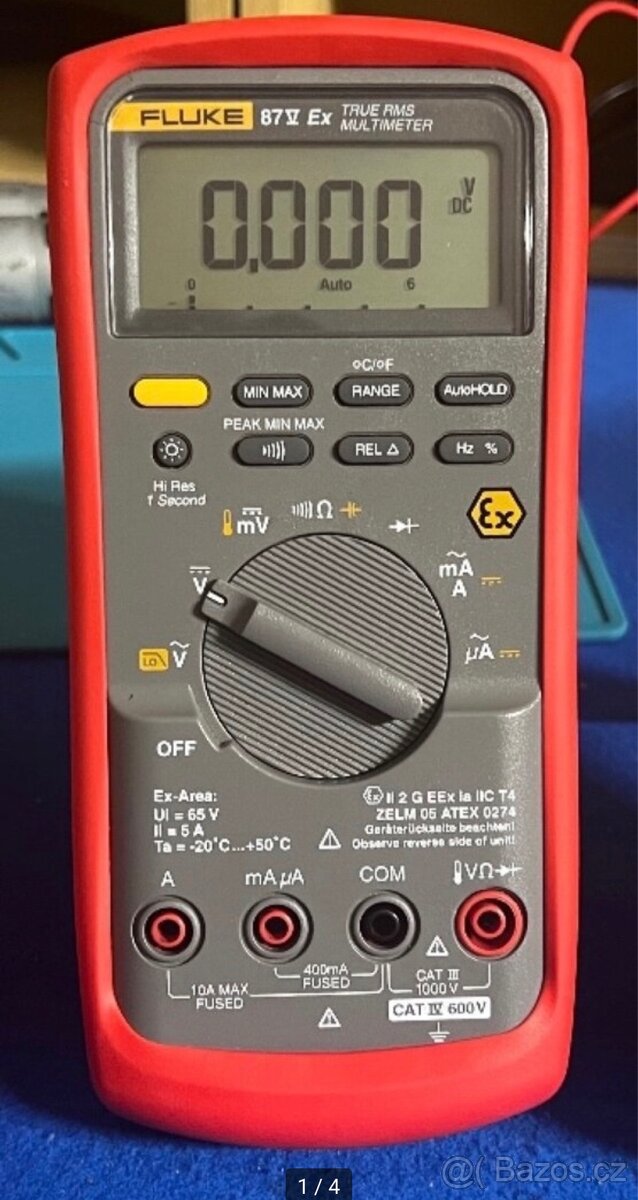 Fluke 87V EX multimetr