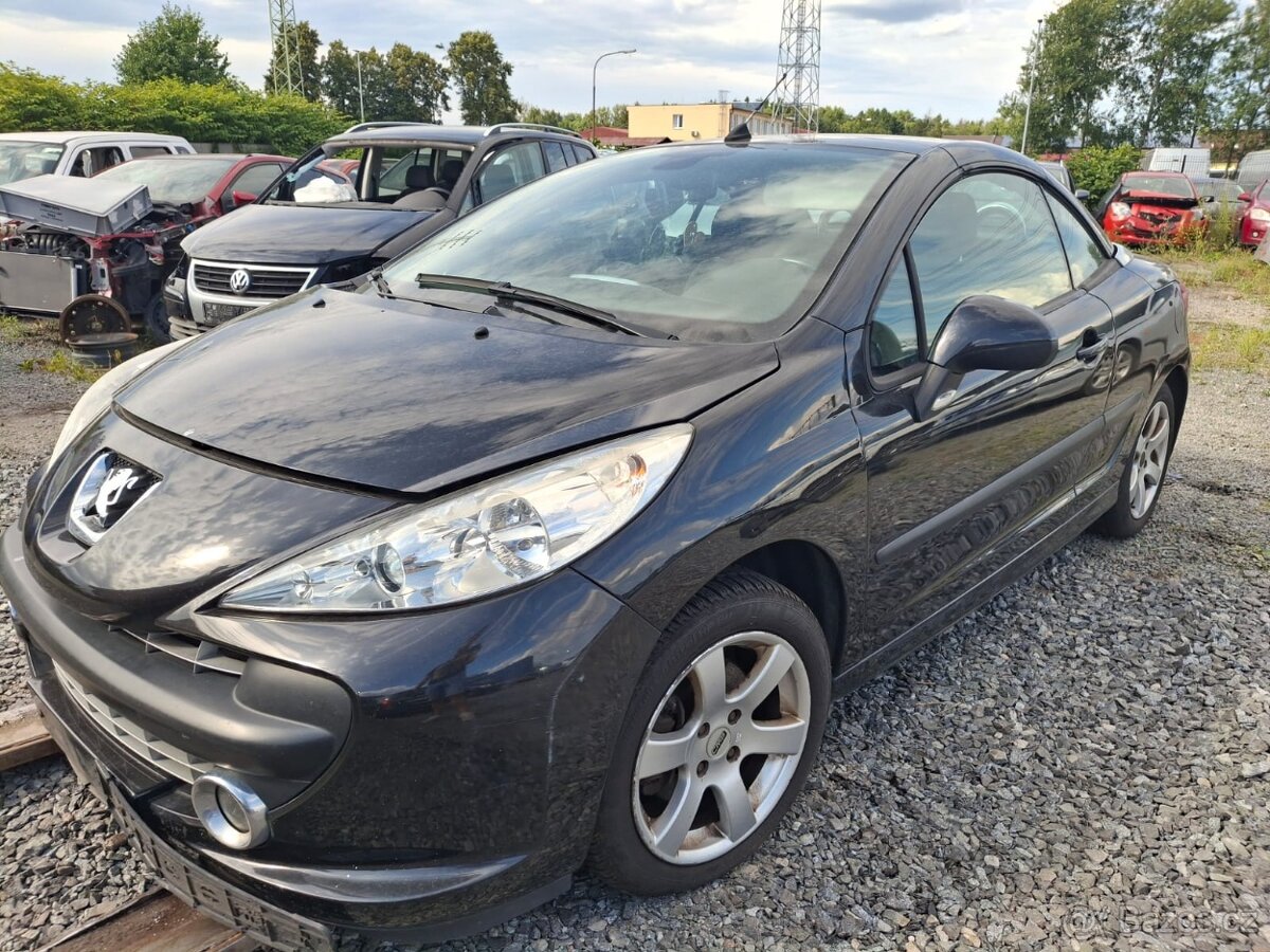 PEUGEOT 207 CC 1.6 VTi 110kW, motor 5FX, nahradni dily, ND