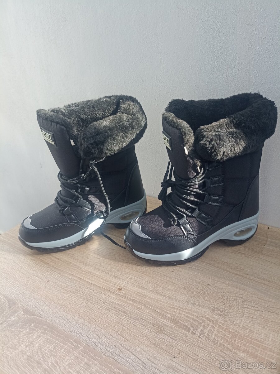 Super nabídka Nové dětské zimní boty – vel. 36 (24,5 cm)