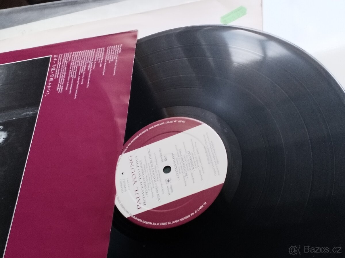 Paul Young - Between Two Fires (LP, orig. CBS 1986)