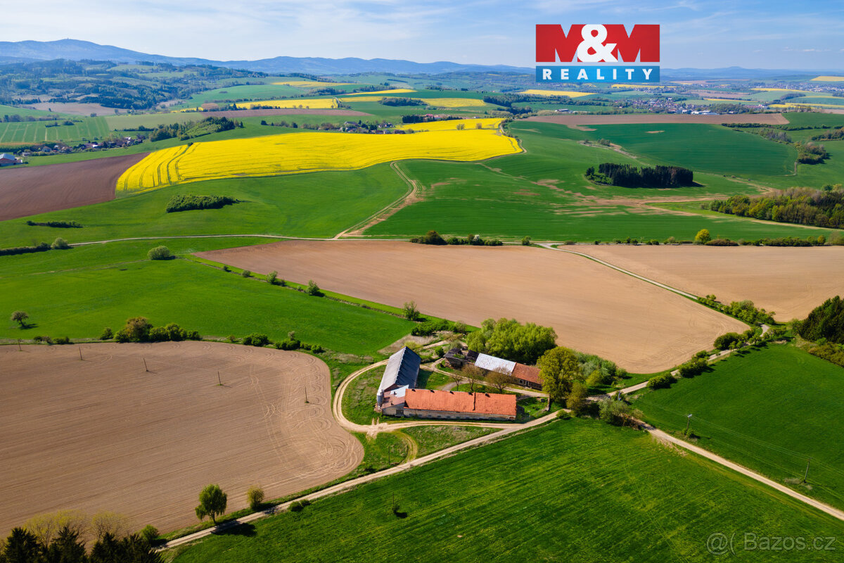 Prodej zemědělské usedlosti s pozemkem 14 537m², Mrákov