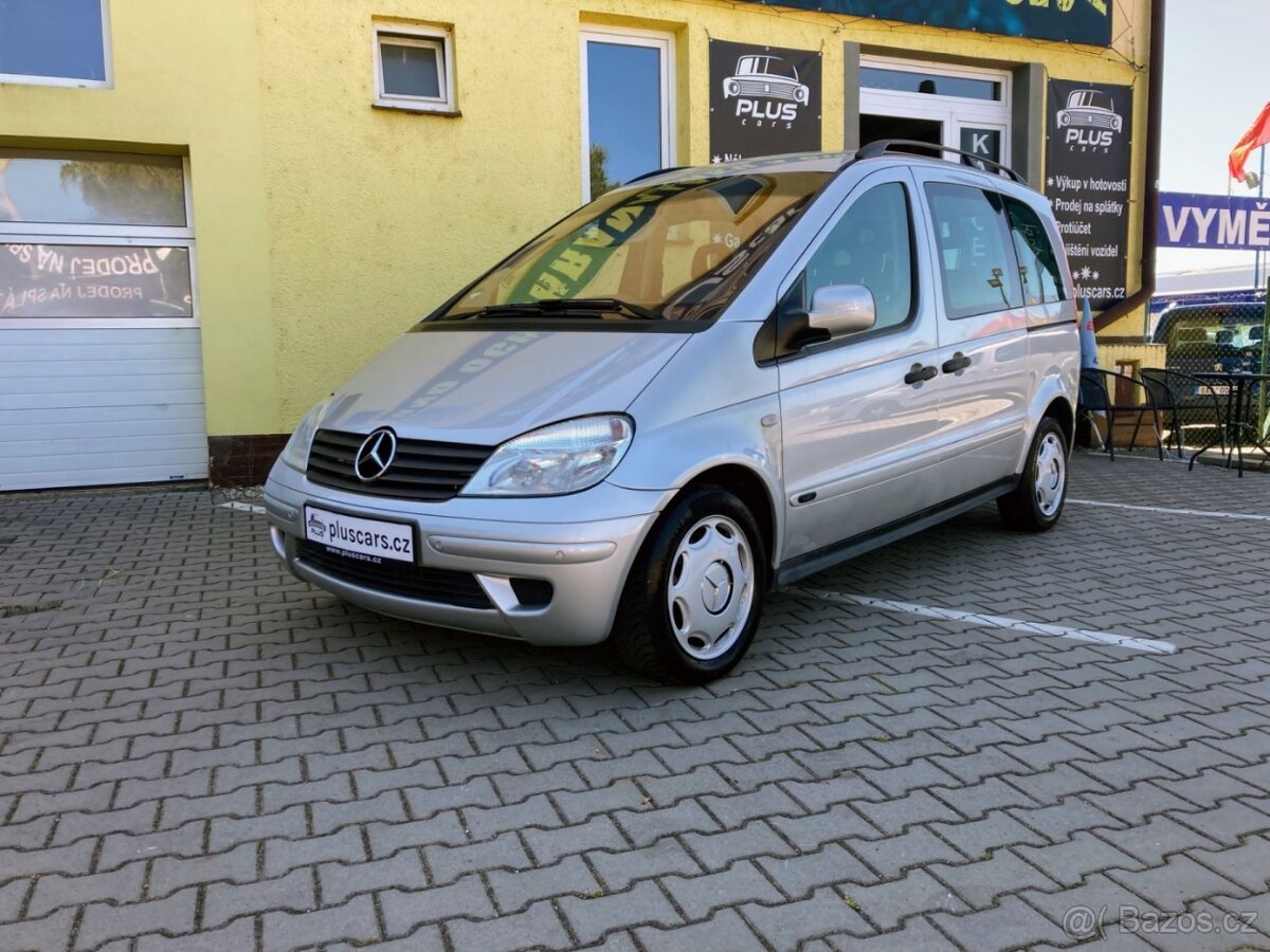 Mercedes-Benz Vaneo, automat, park. senzory, klima, tažné