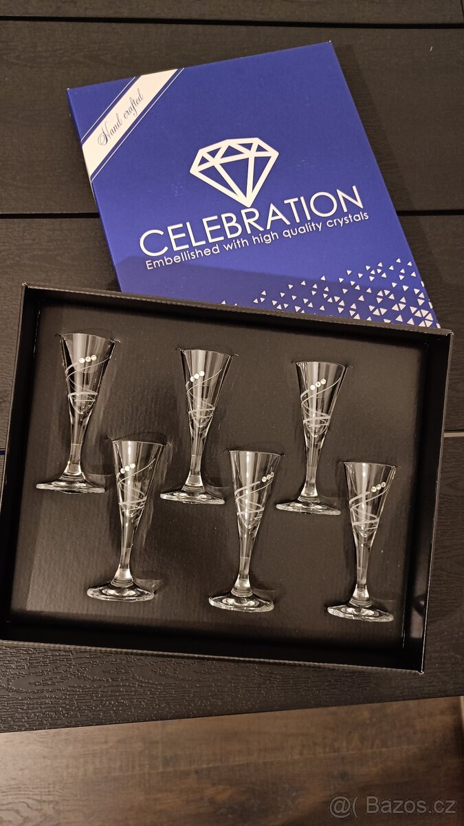 Likérové skleničky Malibu 25 ml, 6 ks