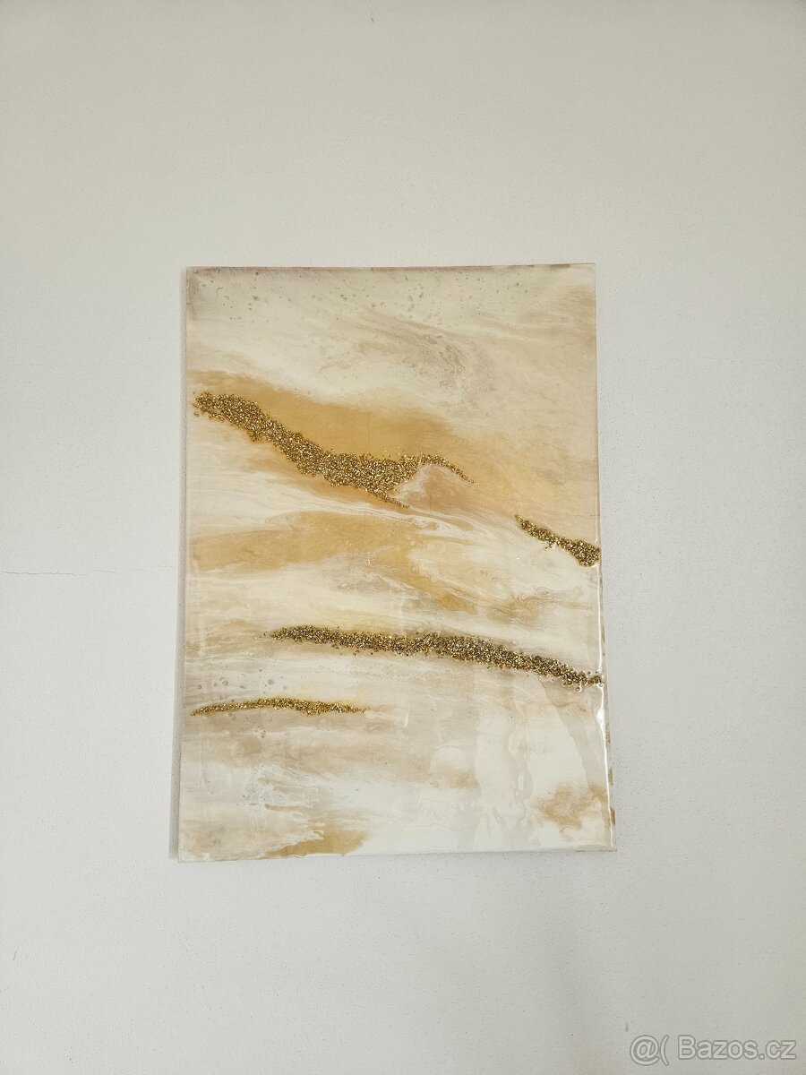 Obraz  zlatý vel 50x70 cm