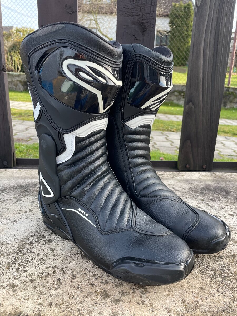Boty Alpinestars SMX6 V2 black-white