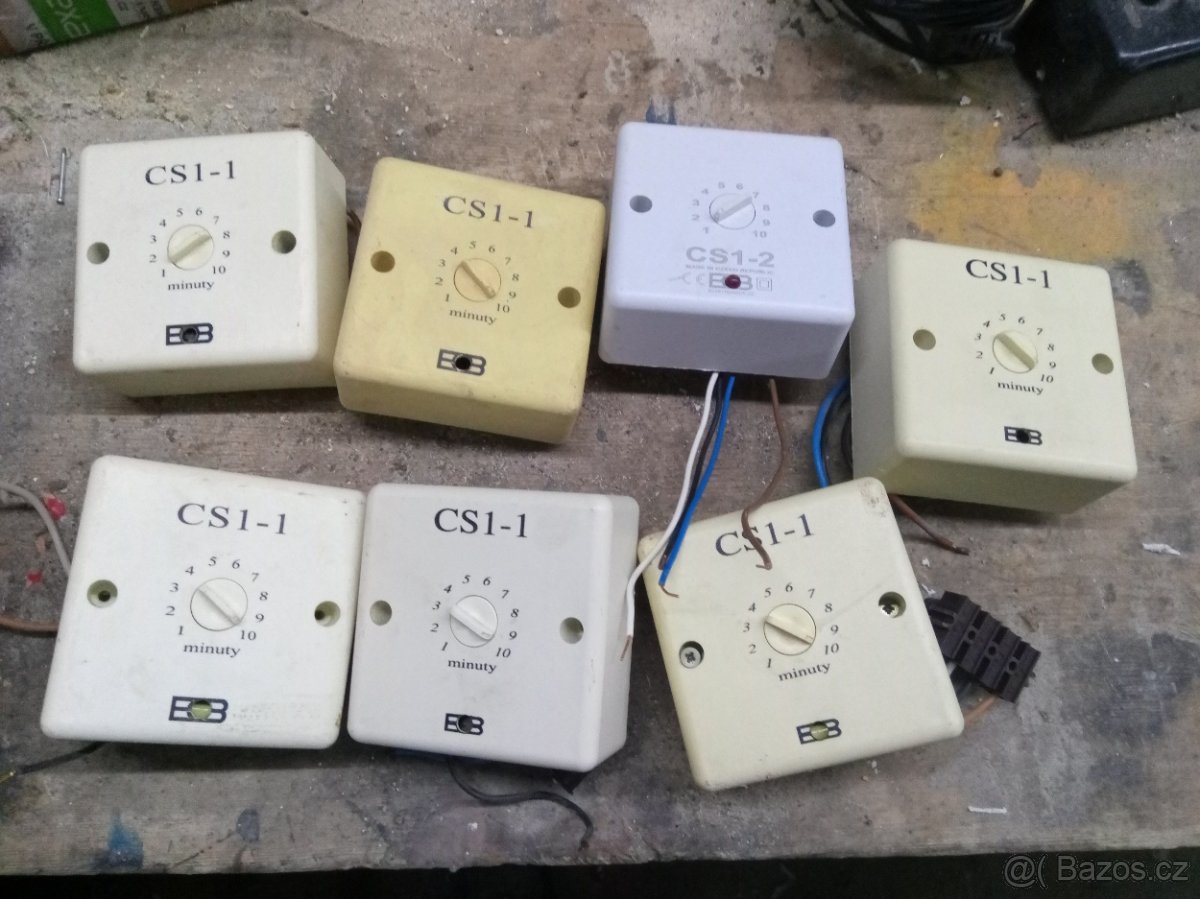 Časové spínače CS1-1 CS1-2
