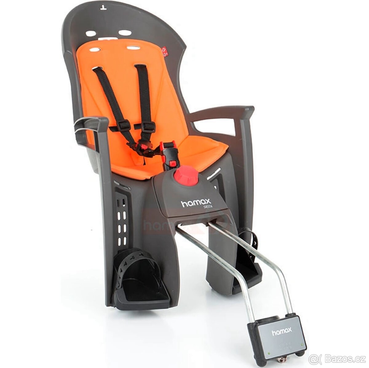 Cyklosedačka HAMAX Siesta s uzamykatelným zámkem
