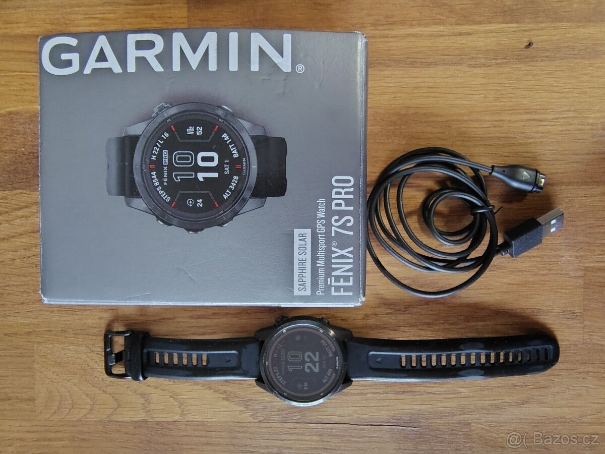 Garmin fénix 7s pro sapphire solar