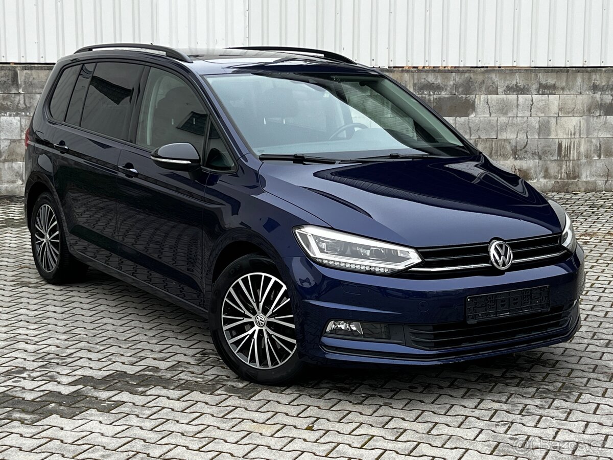 VW TOURAN 2017 2.0TDi FULL LED ZACHOVALÝ STAV, TOP VÝBAVA