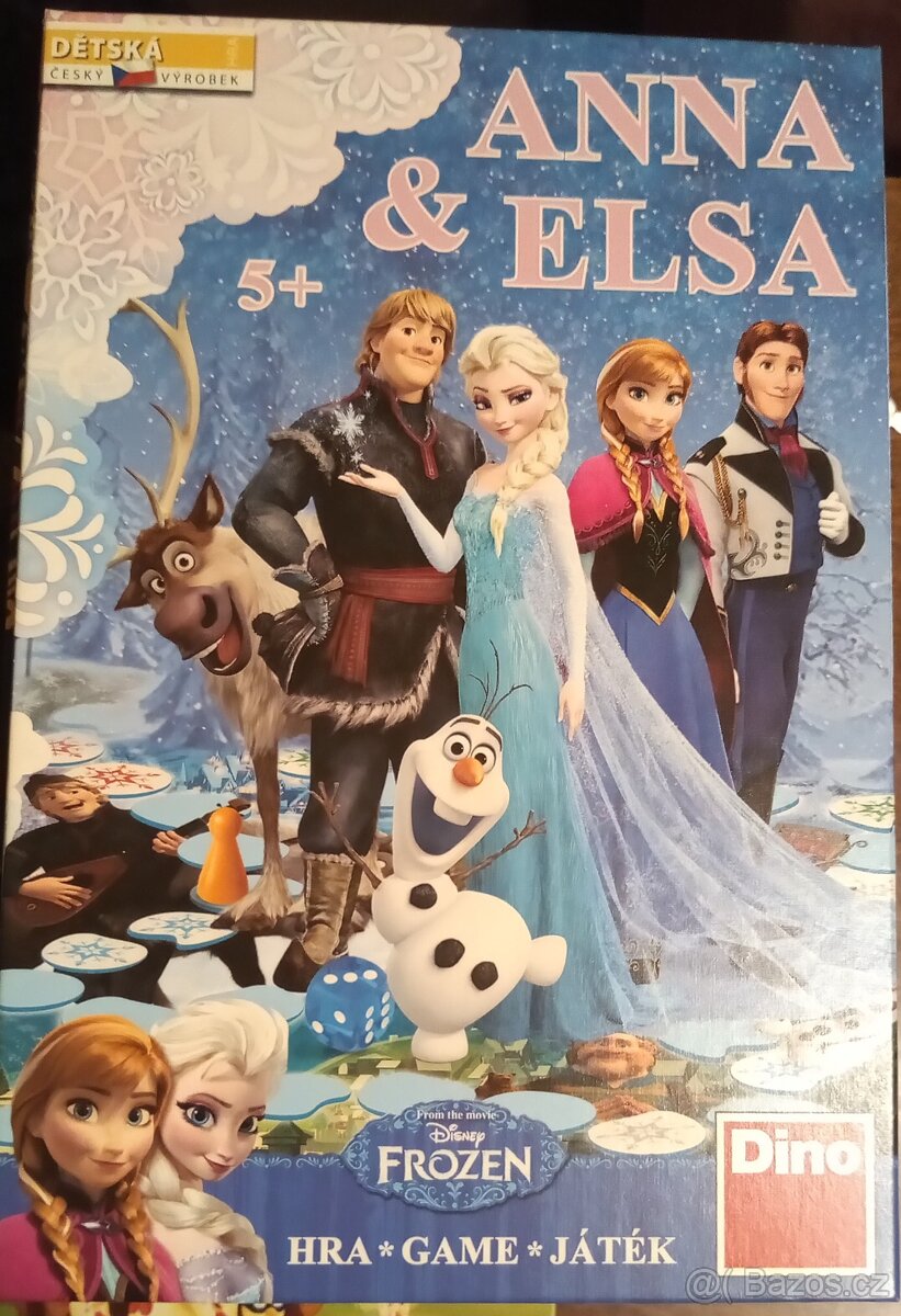 Společenská stolní hra Frozen Ledové království