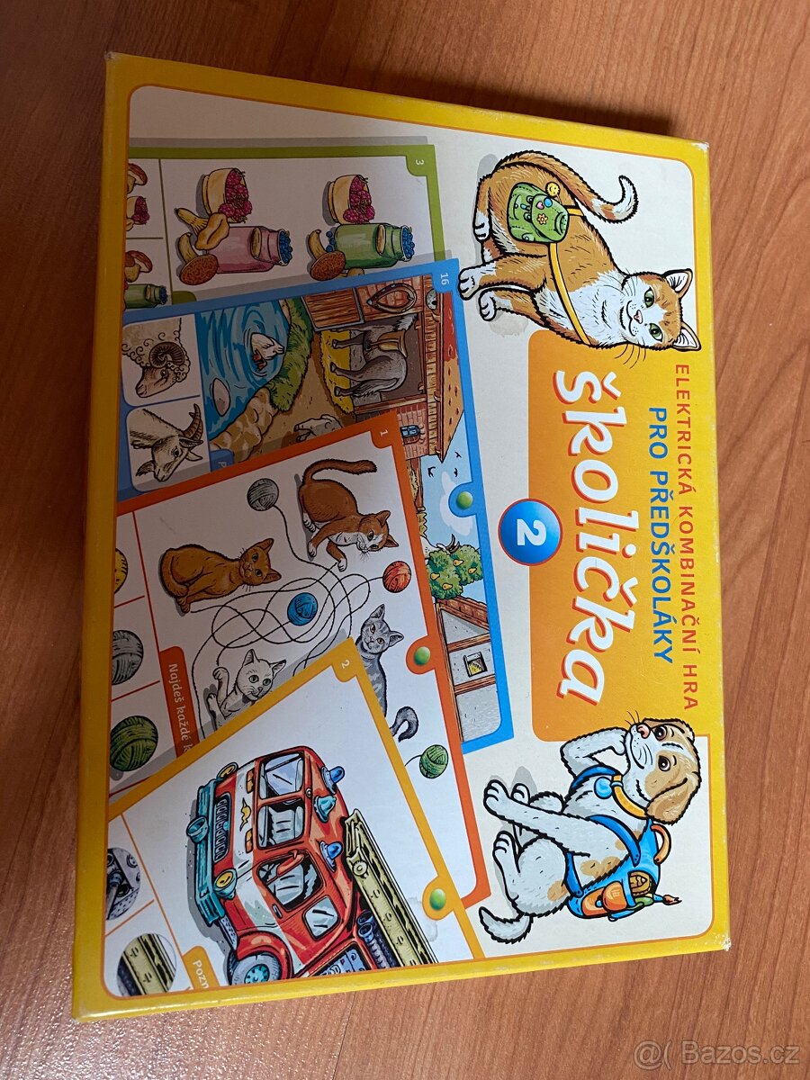 Školička 2,výuková hra pro přípravu do školy