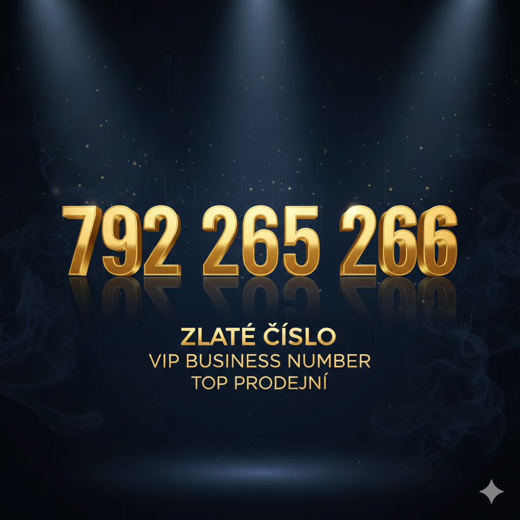 Prémiové číslo: 792 265 266