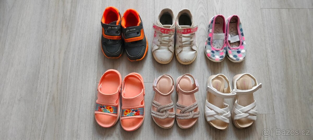 Dětské boty, sandále, vel. 26, 27