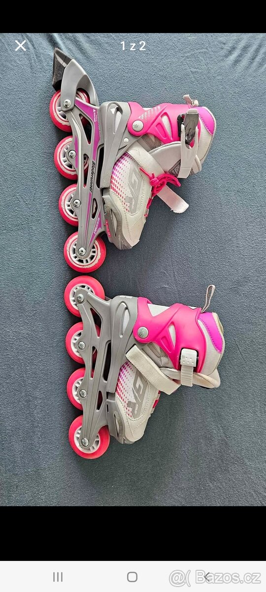 Bladerunner PHOENIX G - white/fuchsia 29-33