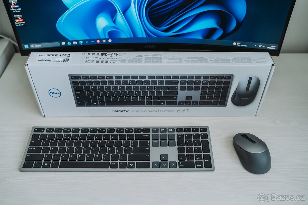 Dell Premier KM7321W - CZ/SK - set klávesnice a myši