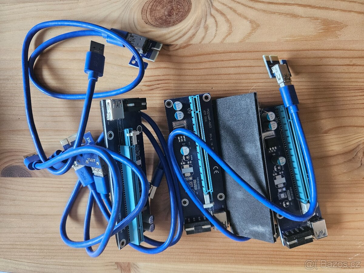 Pouzite pci-e risere