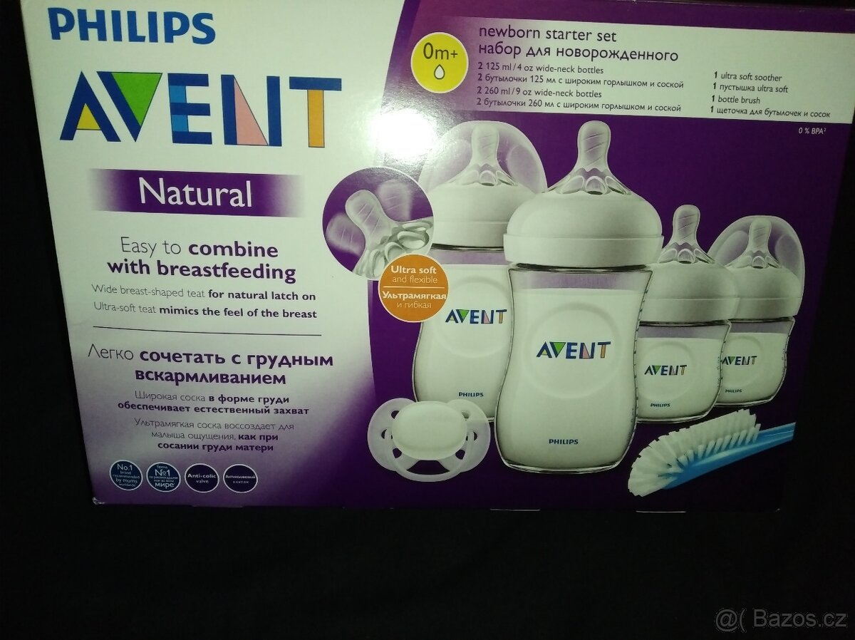 Set kojeneckých lahví