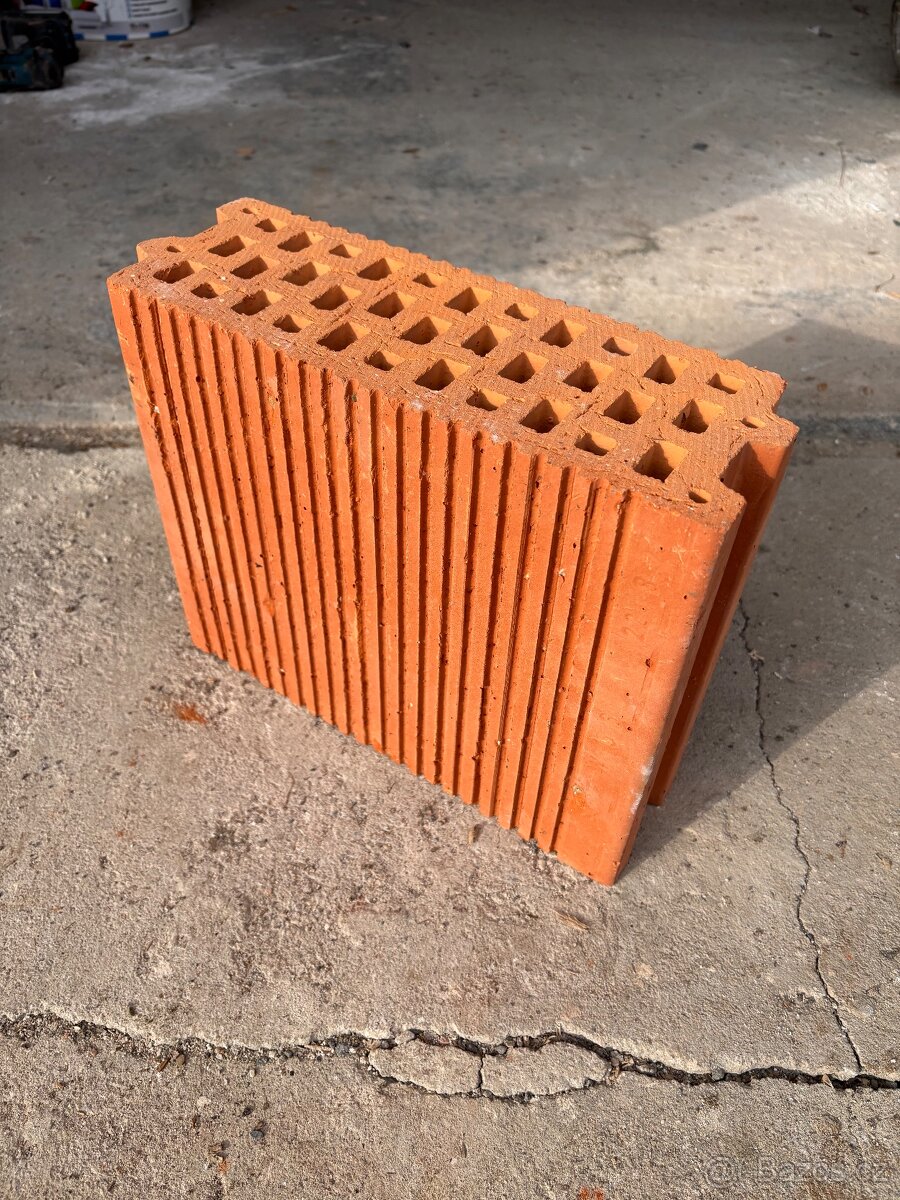 Akustická cihla Porothon (příčková) 115x308x249