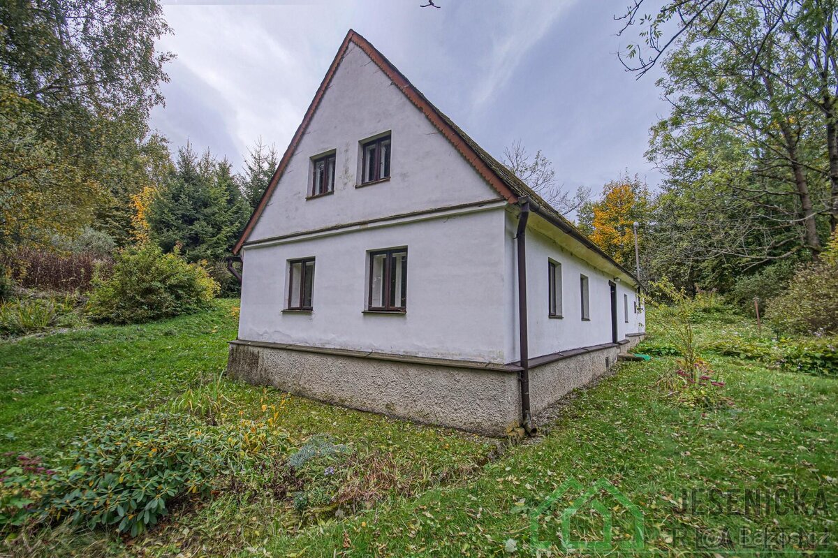 Prodej chaloupky na Zálesí u Javorníka okr. Jeseník