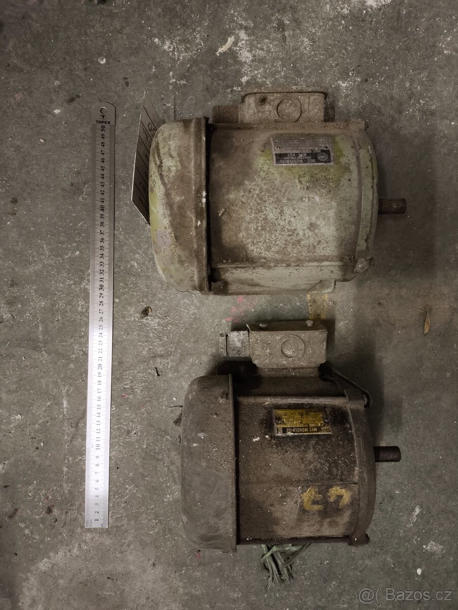 Elektromotor 0,4 kW, 0,6 kW, 1,1, kW a 4 kW