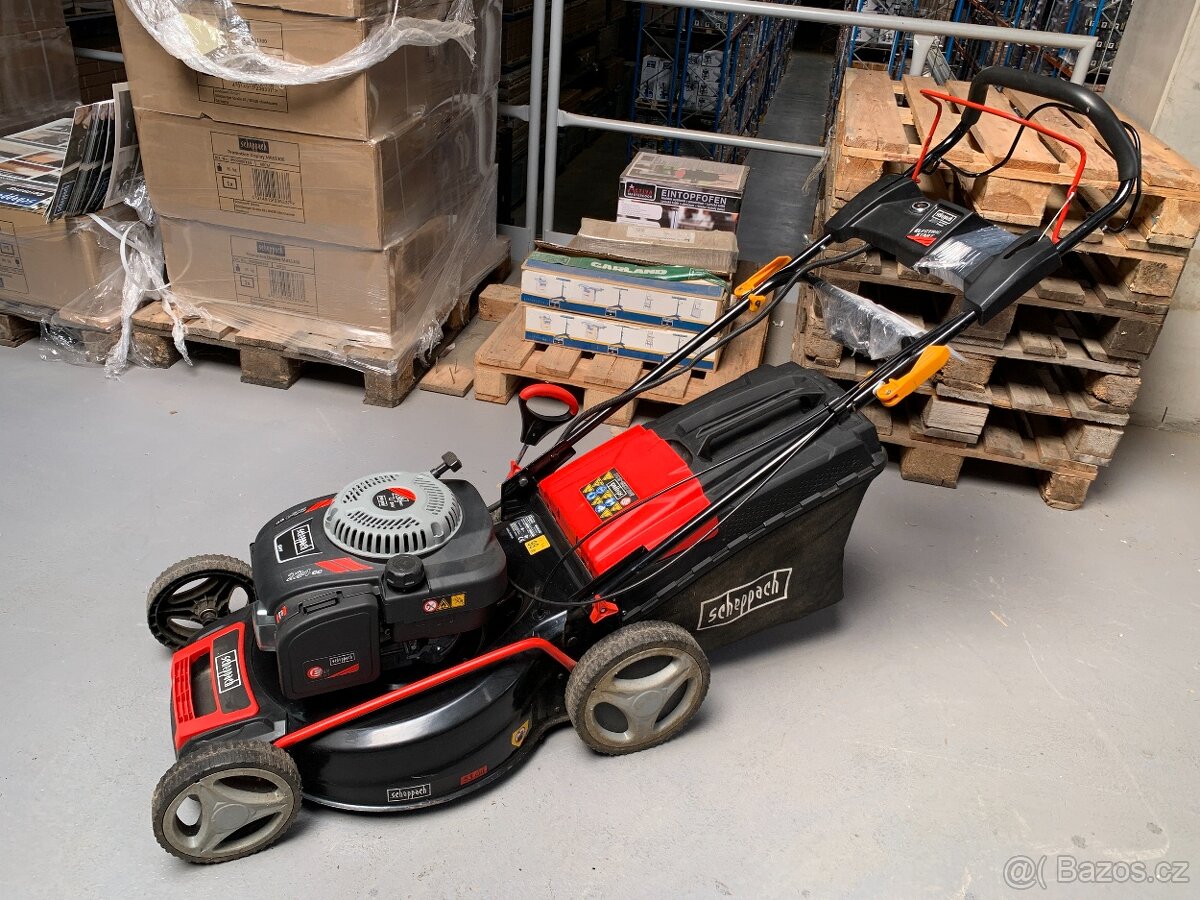 Scheppach MS 225-53 E sekačka s pojezdem el.start