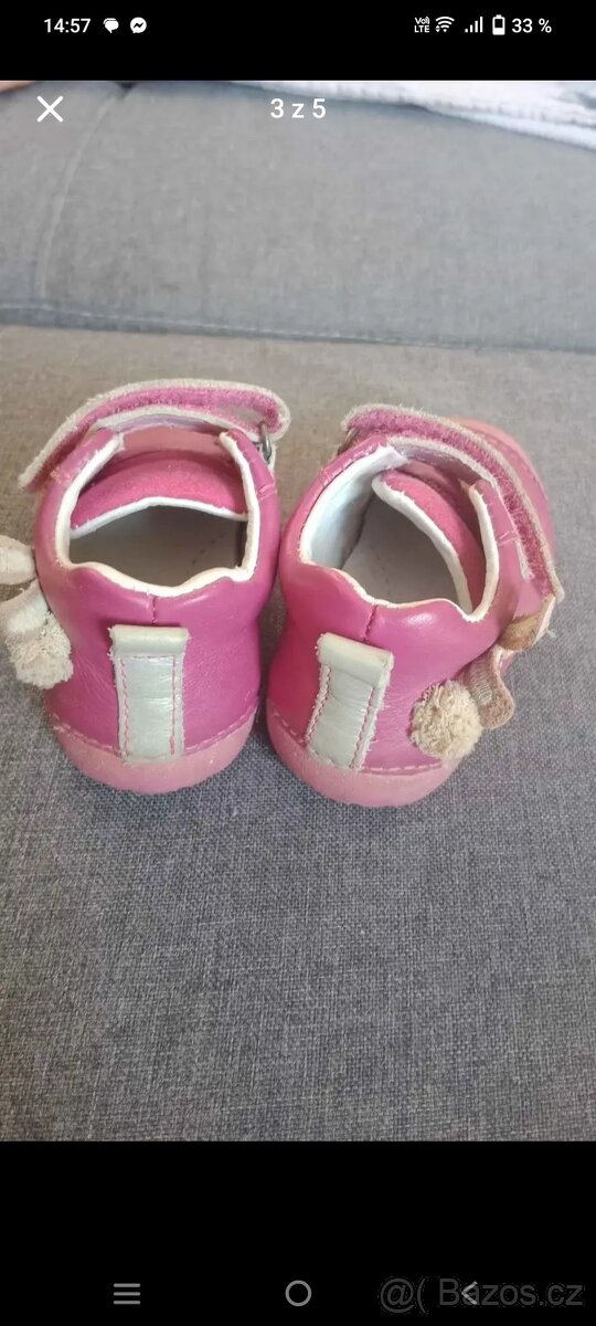 Dívčí boty Zn. D.D.Step vel 20