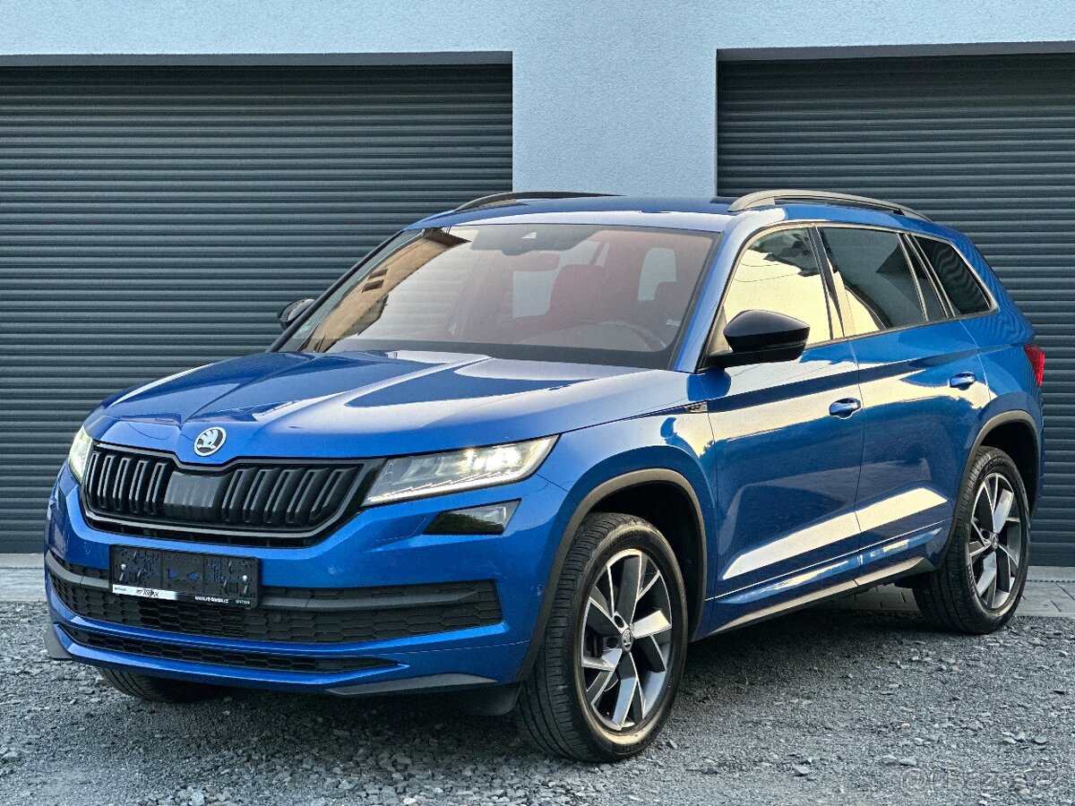 ŠKODA KODIAQ SPORTLINE 2.0TDI 110 KW TAŽNÉ WEBASTO 2021