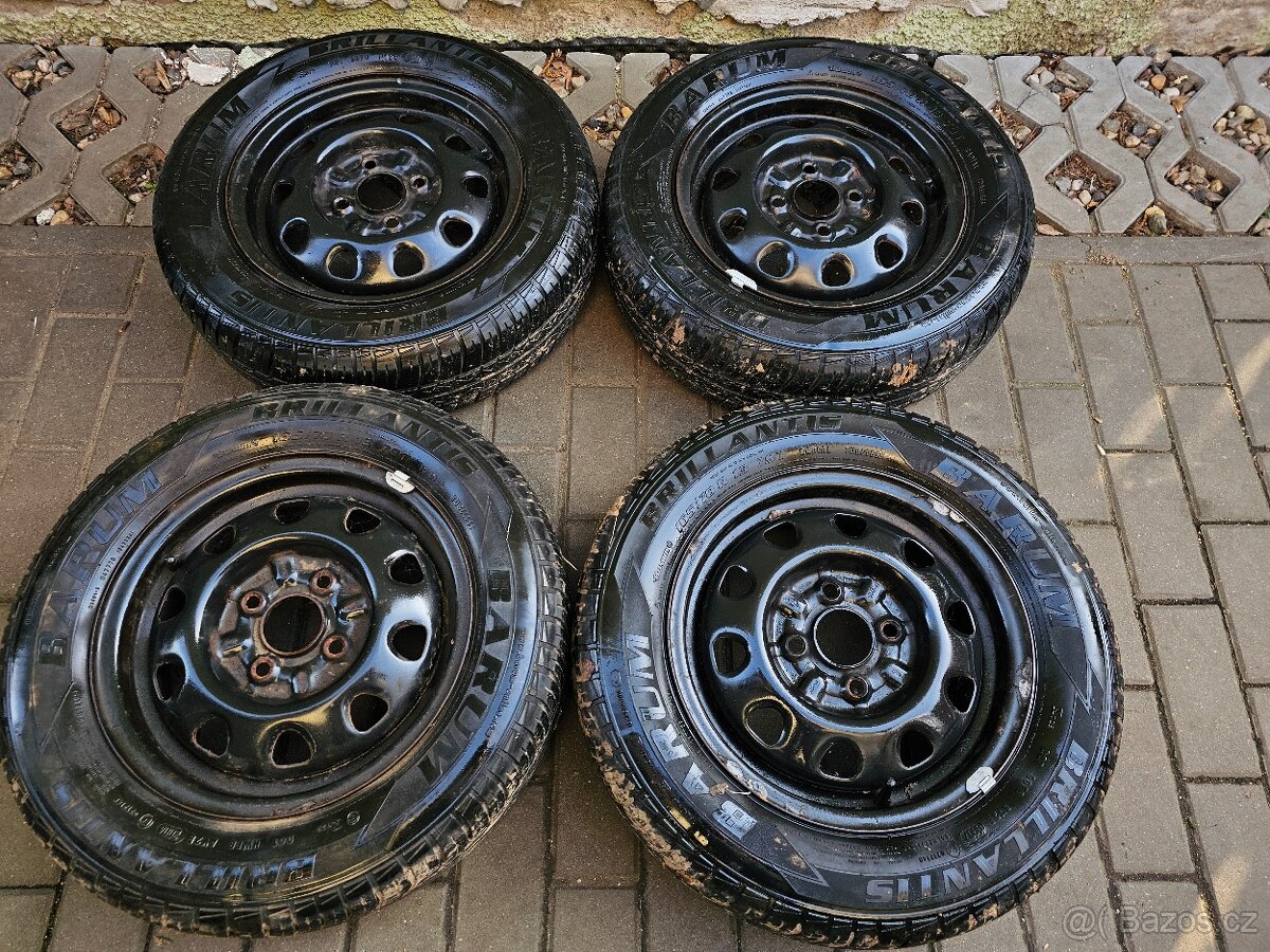 Plechové disky kola letní 13" Škoda 4x100 R13 Felicia