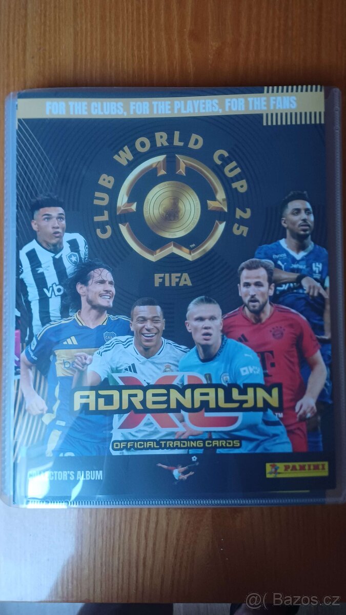 fotbalové kartičky Adrenalin Club WC 25