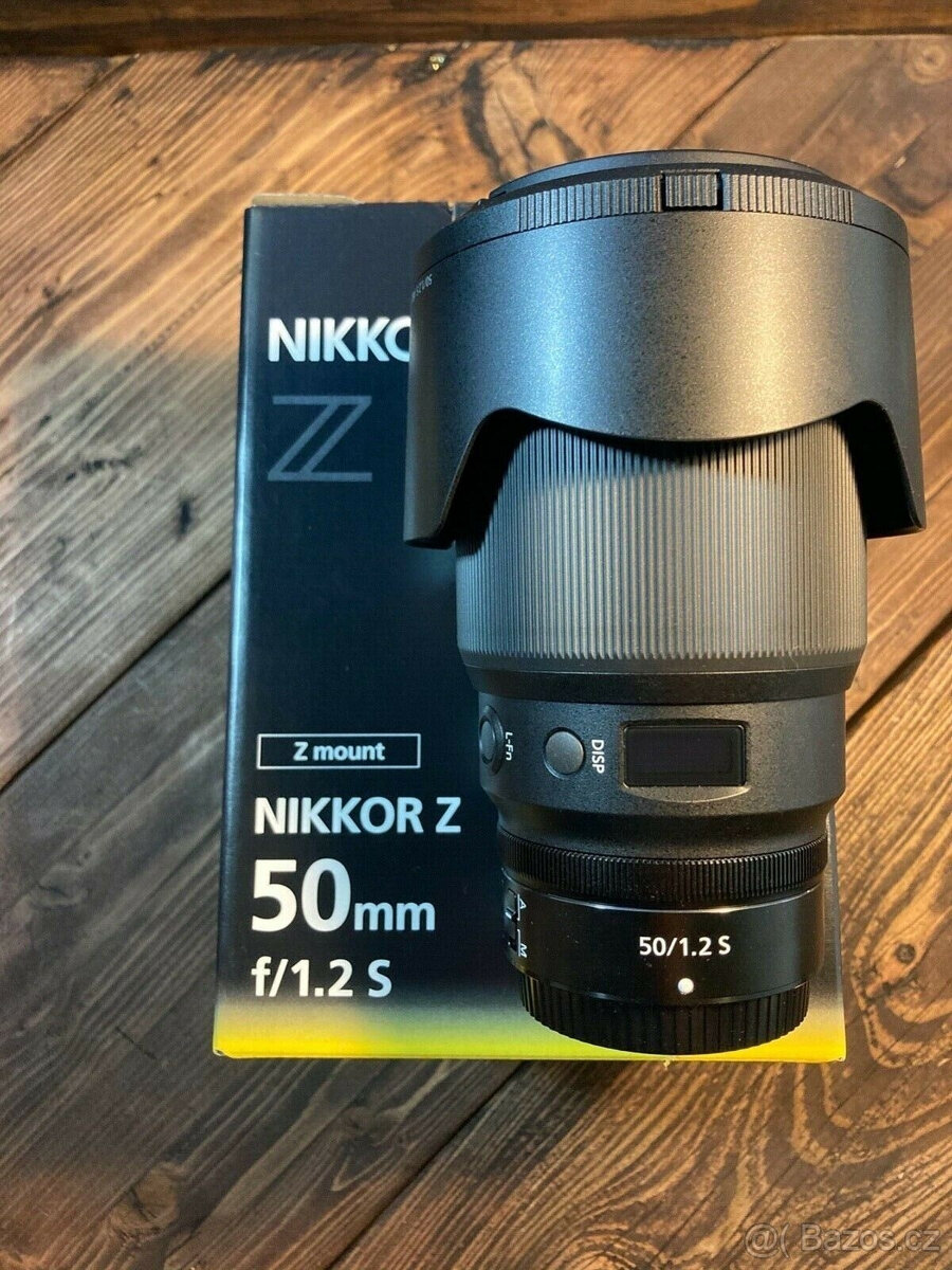 Nikon Nikkor Z 50mm f/1.2 S - objektiv - ve velmi dobrém sta