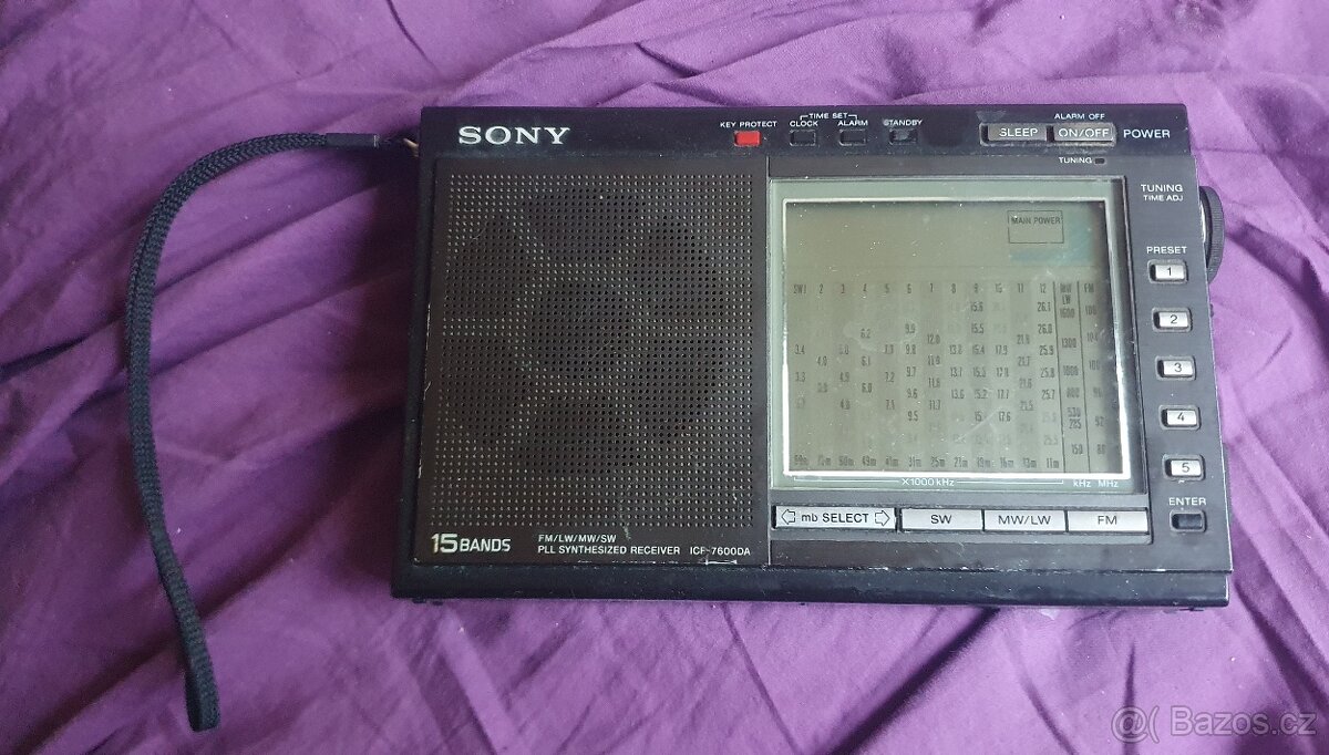 SONY ICF-7600DA vintage