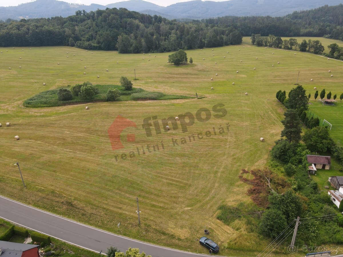 Prodej stavebního pozemku 1489m2 Černá Voda, Okres Jeseník