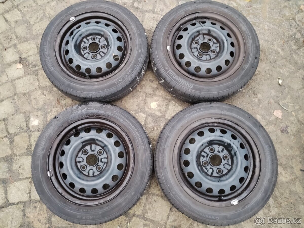 disky 4x100 R14 TOYOTA AYGO peugeot 107 CTROEN C1