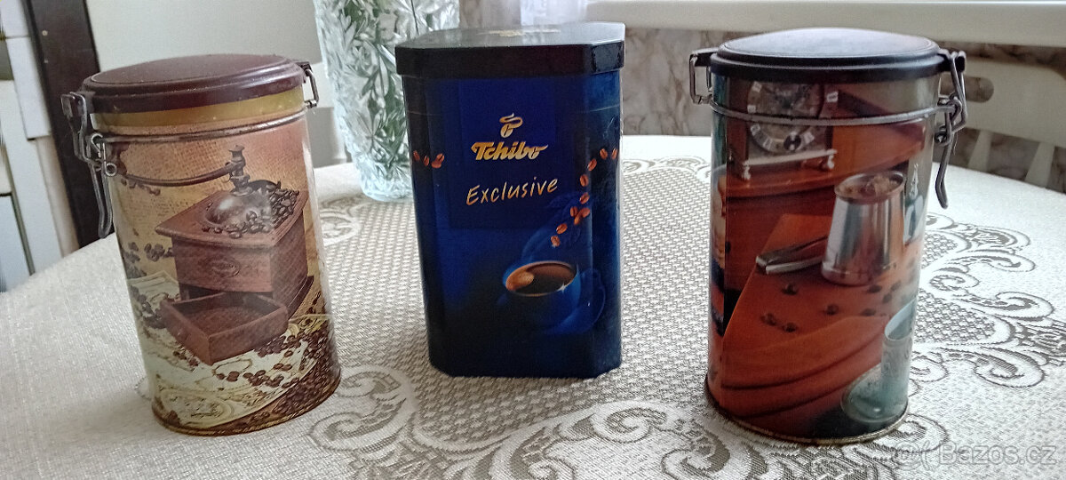 Prodám pro sběratele plechové dozy