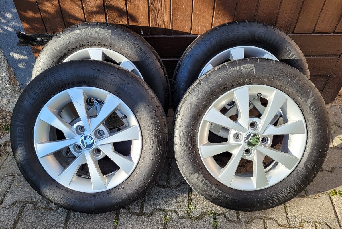 4x100 R14 Škoda Citigo