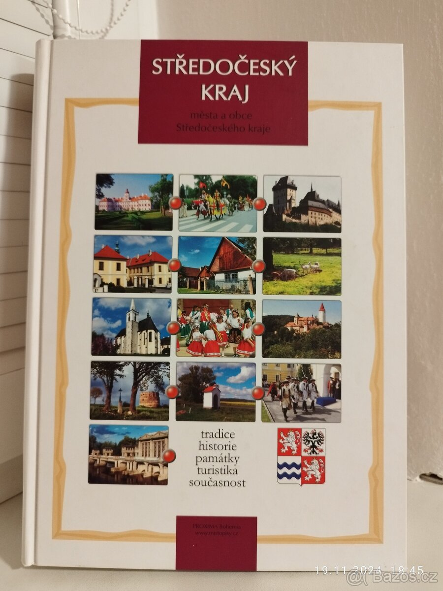 Středočeský kraj - 2 obsáhlé knihy