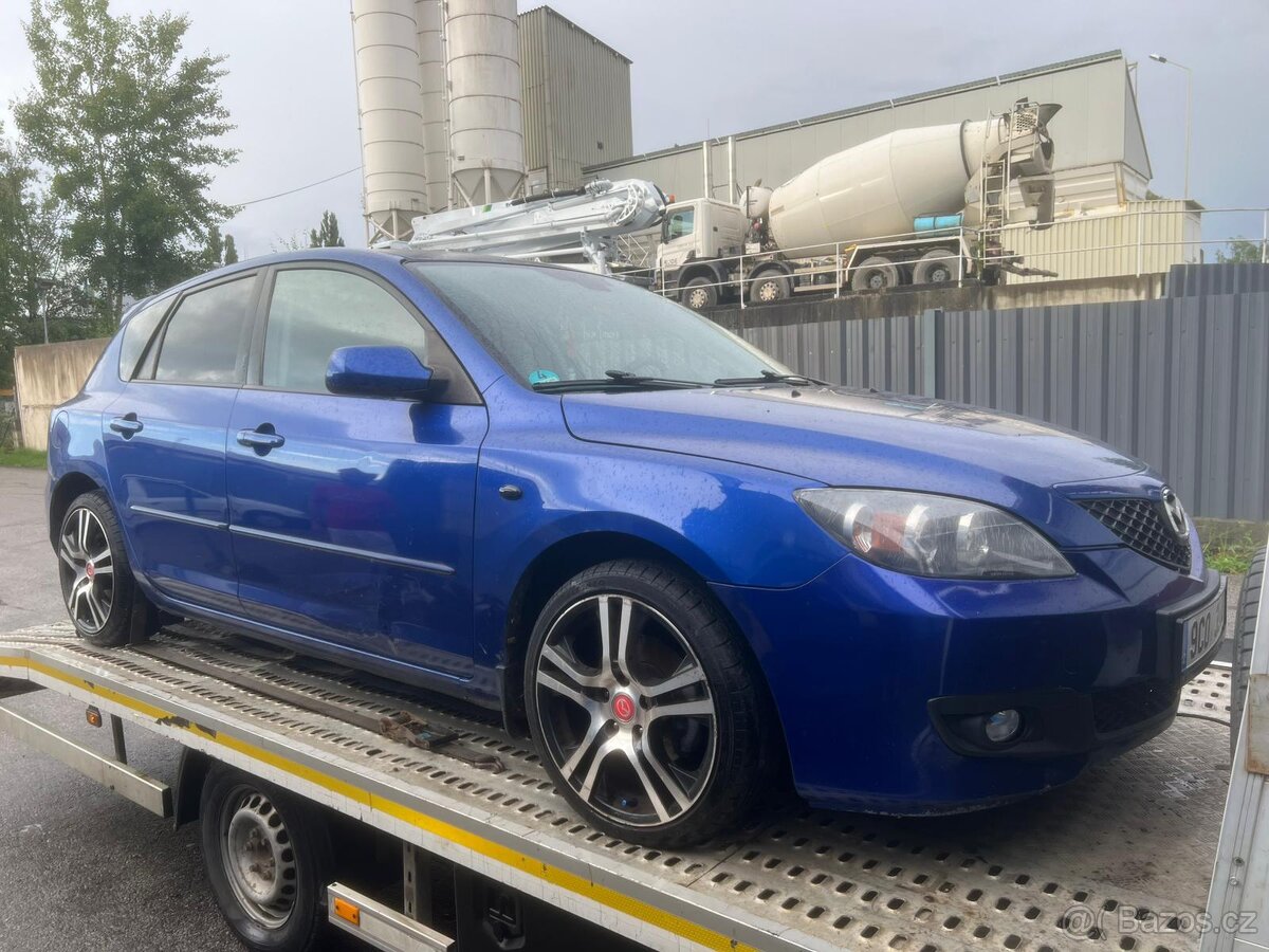 Rozprodám na díly Mazda 3 1.6D 80kw