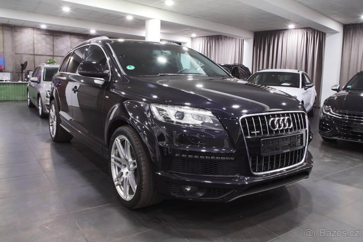 Audi Q7 V6 TDI 180kW 4x4 S-Line - Zálohováno