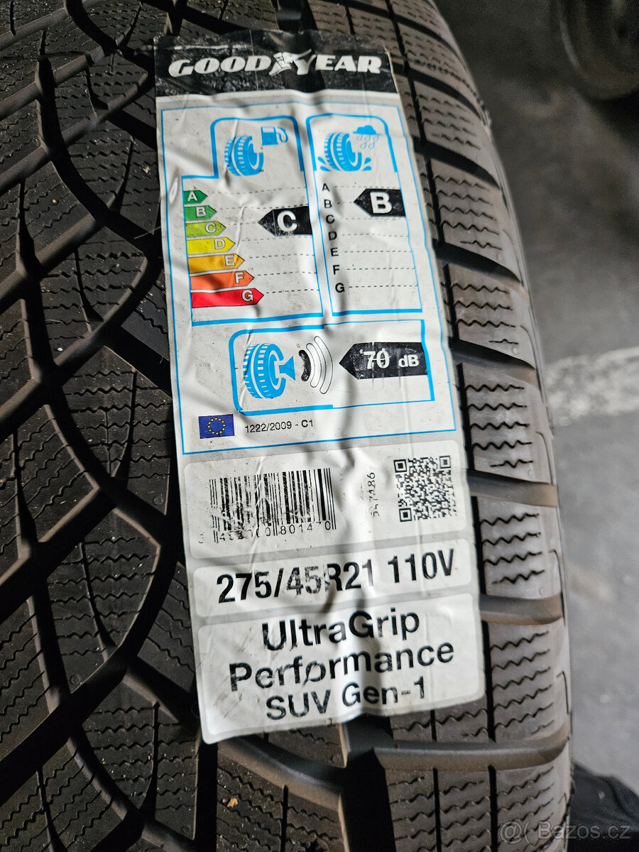 275/45R21 110V XL UltraGrip Performance G1 GOODYEAR
