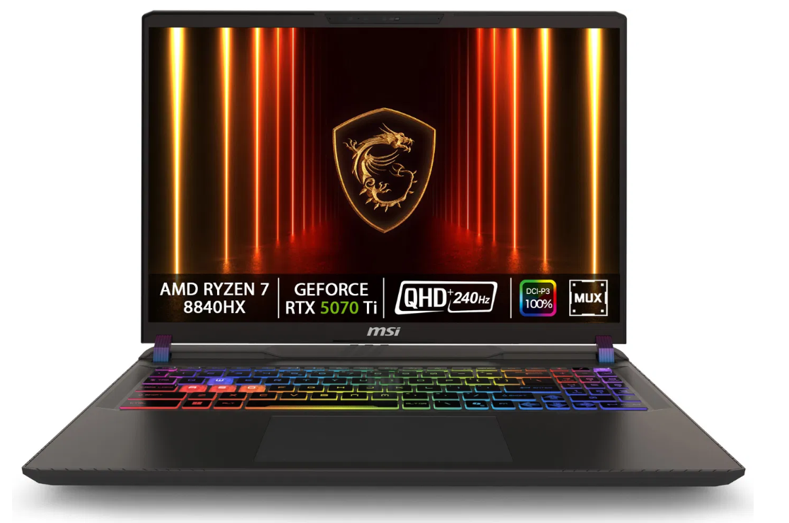 MSI Vector A16 HX A8WHG-016XCZ, nový,nerozbalený,záruka 2 r.