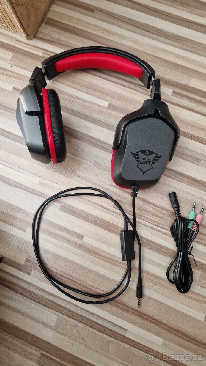 Ps4 Ps5 PC sluchátka herní s mikrofonem