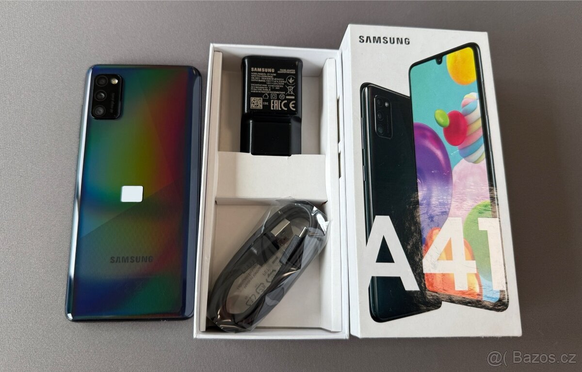 Samsung Galaxy A41 | Prism Crush Black | 64 GB | Dual SIM