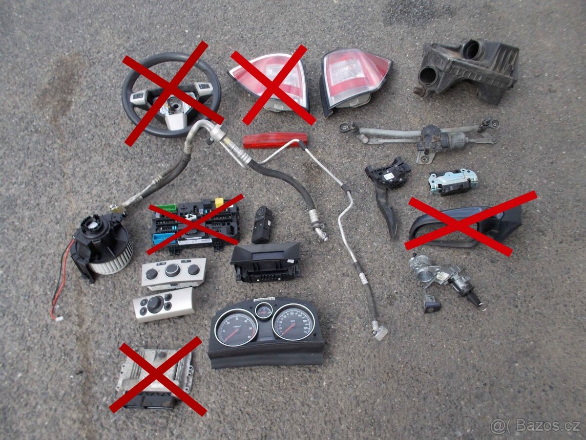 Díly Opel Astra H 1.9CDTI 74kw